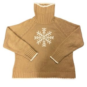 Tan Norton McNaughton Petite Sweater